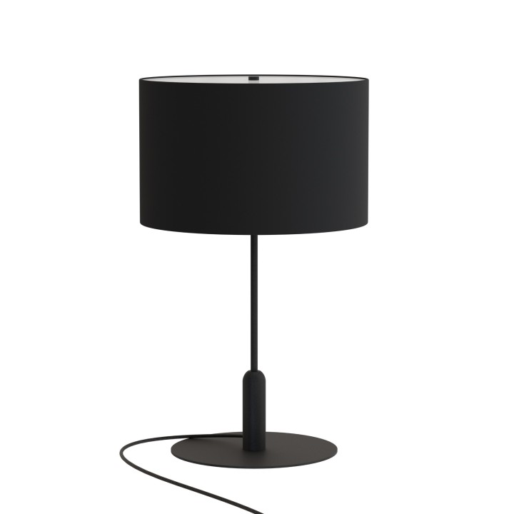 Sobremesa Basic Stylo de metal negro y pantalla negra - Sulion