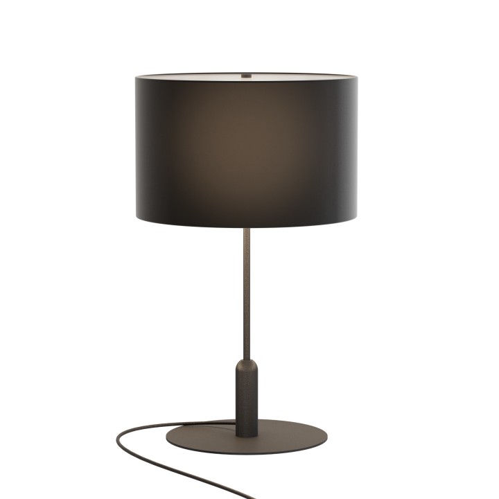 Sobremesa Basic Stylo de metal negro y pantalla negra - Sulion