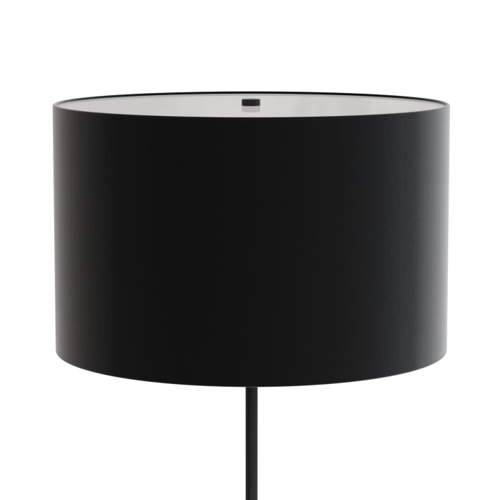 Sobremesa Basic Stylo de metal negro y pantalla negra - Sulion