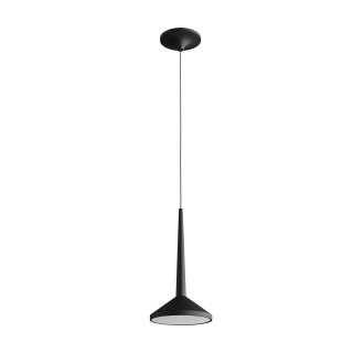Lámpara de techo MUSA. Metal acabado negro arenado. LED 7W|Sulion