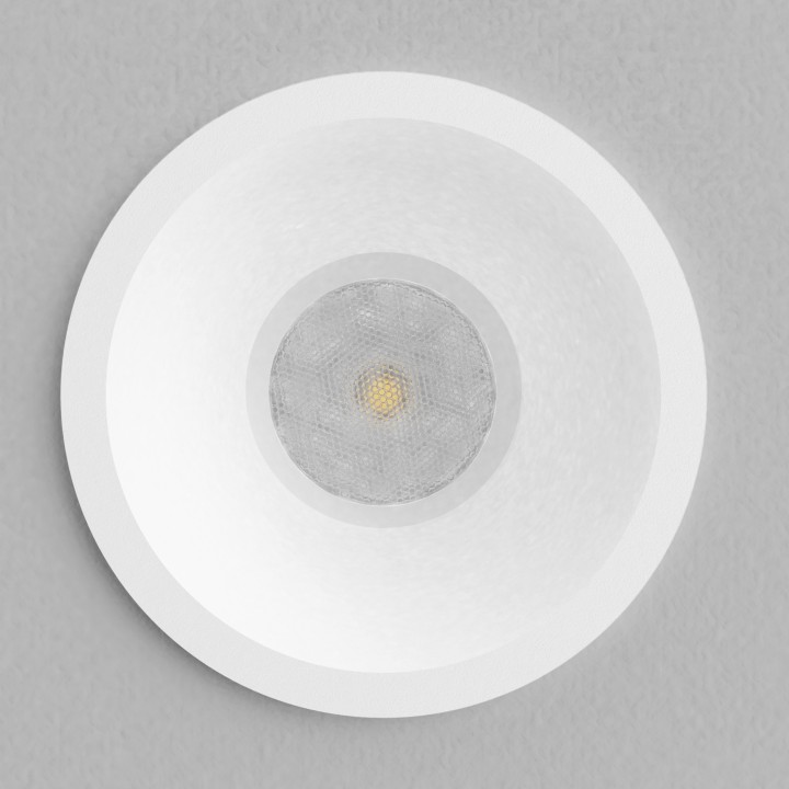Empotrable DOTFIX LED 5W, 58mm fondo, negro, 15° y 2700K | Sulion