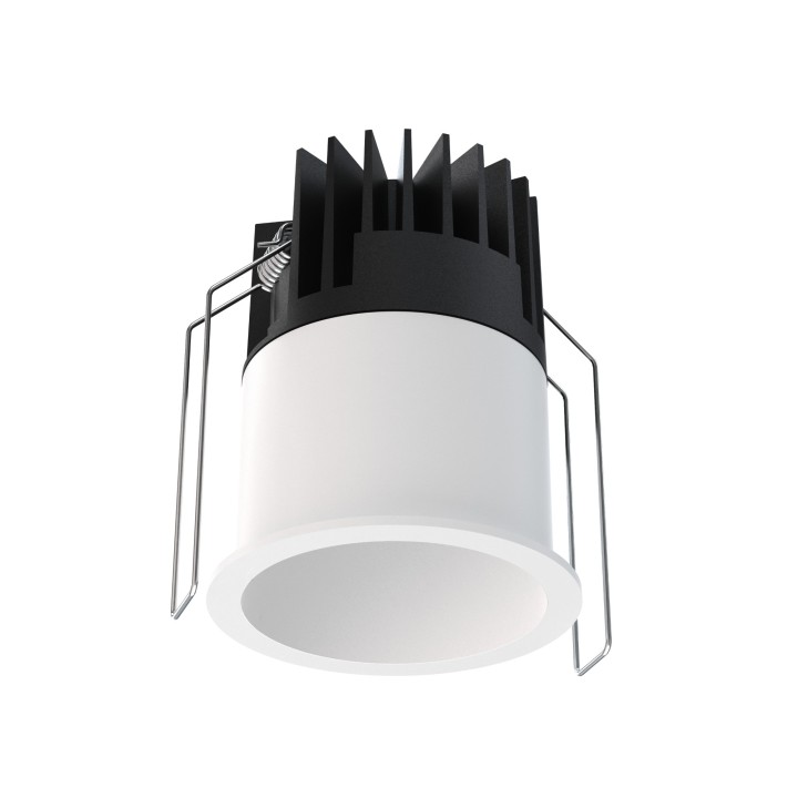 Empotrable DOTFIX LED 8W 3CCTswitch, blanco mate y lente 36° | Sulion