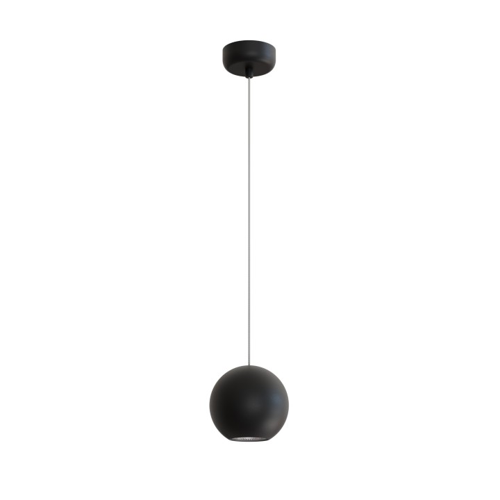 Lámpara de techo DOTY. Yeso en color negro. 1xGU10 | Sulion