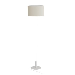 Pie Basic Stylo de metal blanco arenado y pantalla blanca  - Sulion