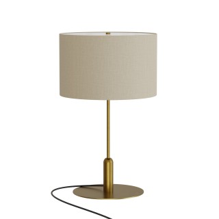 Sobremesa Basic Stylo de metal blanco y pantalla blanca - Sulion