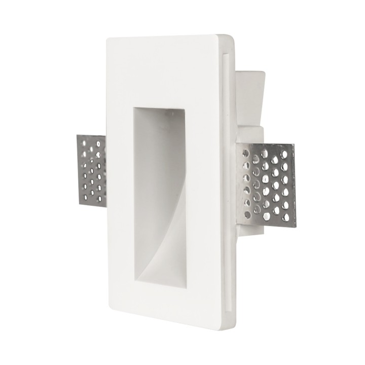 Bañador de pared MARTIN LED 2W yeso pintable 70x120mm 4000K| Sulion