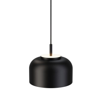 Lámpara colgante Valentina negro/negro Ø25cm- Sulion