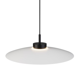 Lámpara colgante Carmen negro/blanco Ø50cm- Sulion