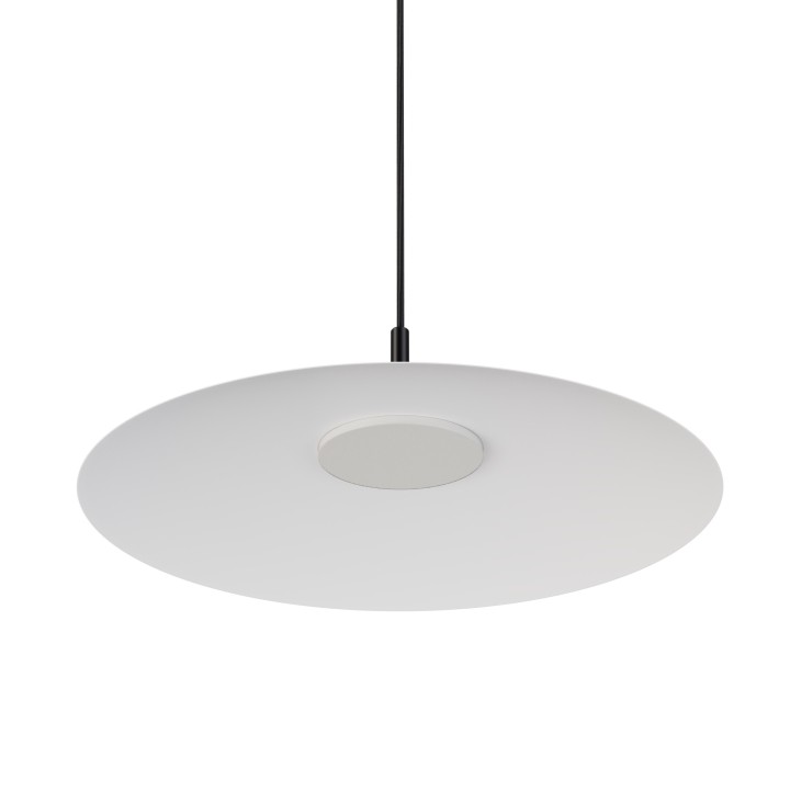 Lámpara colgante Carmen negro/blanco Ø50cm- Sulion