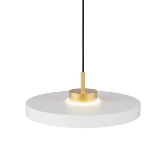 Lámpara colgante Carmen latón/blanco Ø40cm- Sulion