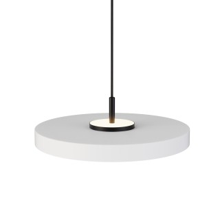 Lámpara colgante Valentina negro/blanco Ø40cm- Sulion