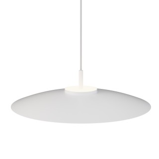 Lámpara colgante Valentina blanco/blanco Ø50cm- Sulion