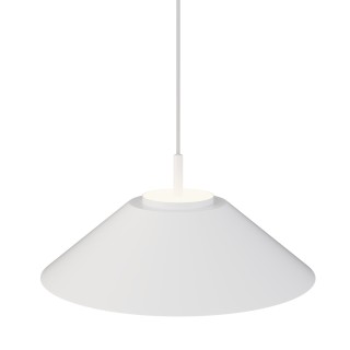Lámpara colgante Valentina blanco/blanco Ø45cm- Sulion