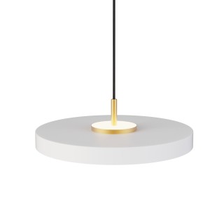 Lámpara colgante Valentina latón/blanco Ø40cm- Sulion
