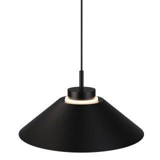 Lámpara colgante Carmen negro/negro Ø45cm- Sulion