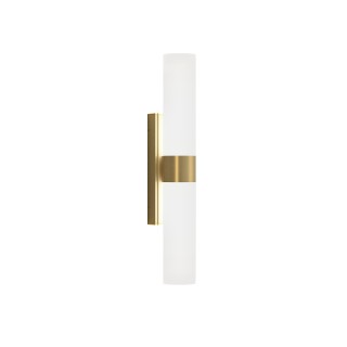 Aplique Iluminaespejo LED Egeo latón IP44 para baño - Sulion