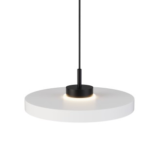 Lámpara colgante Carmen negro/blanco Ø40cm- Sulion