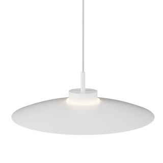 Lámpara colgante Carmen blanco/blanco Ø50cm- Sulion