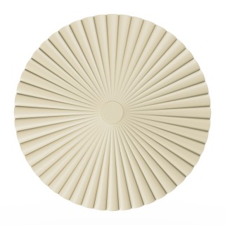 Aplique de pared Elena yeso color beige 3000K Ø30cm - Sulion