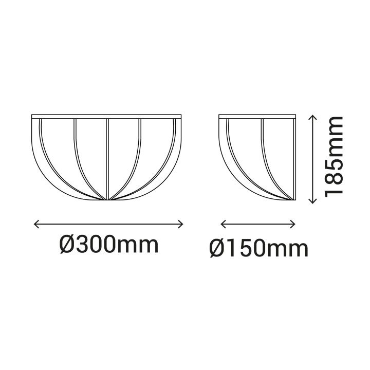 Aplique de pared Emma  - Sulion