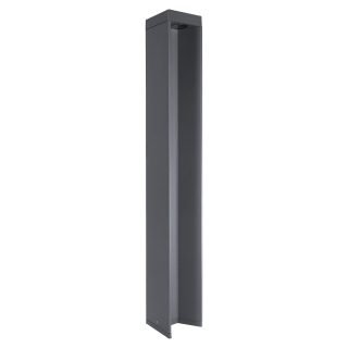Baliza rectangular DARY LED 10W gris antracita , 65cm alto | Sulion