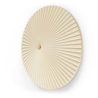Aplique de pared Elena de yeso color beige 3000K Ø50cm - Sulion