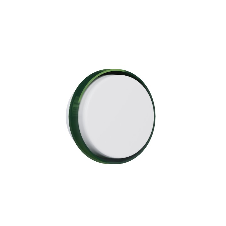 Aplique NILO verde Ø160 LED 6W - Sulion