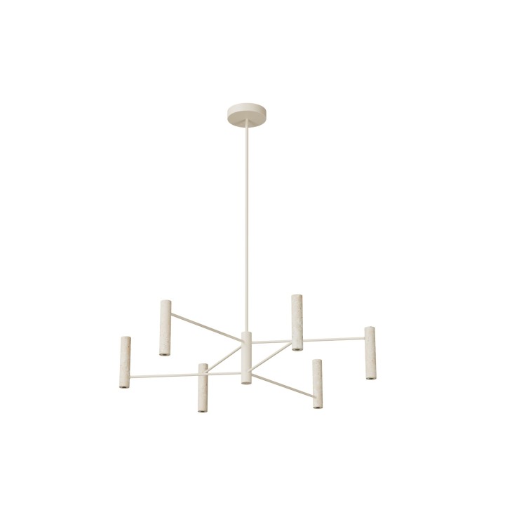 Lámpara de techo VITA travertino beige LED 25W - Sulion