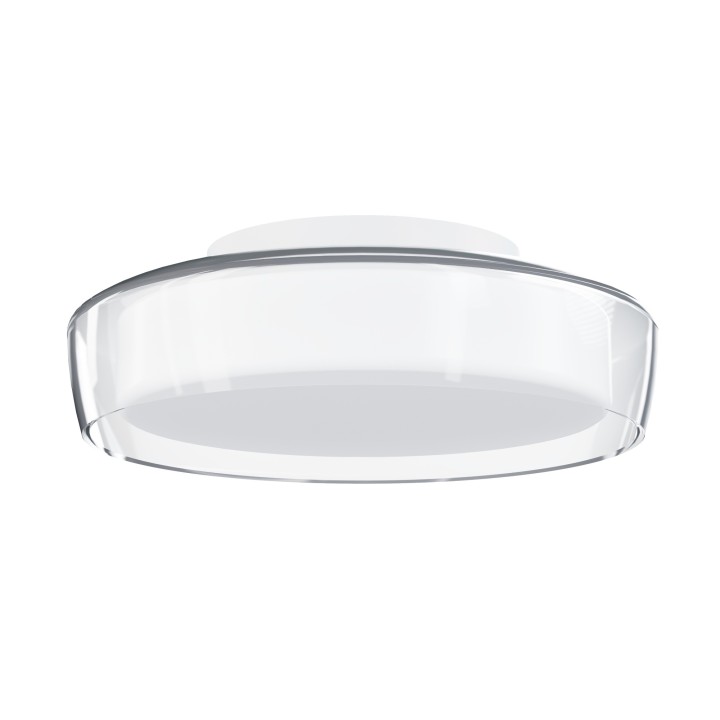 Plafón NILO transparente Ø300 LED 6W - Sulion