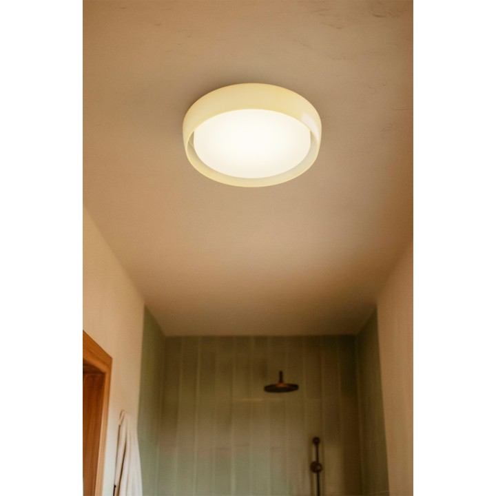 Plafón NILO transparente Ø300 LED 6W - Sulion