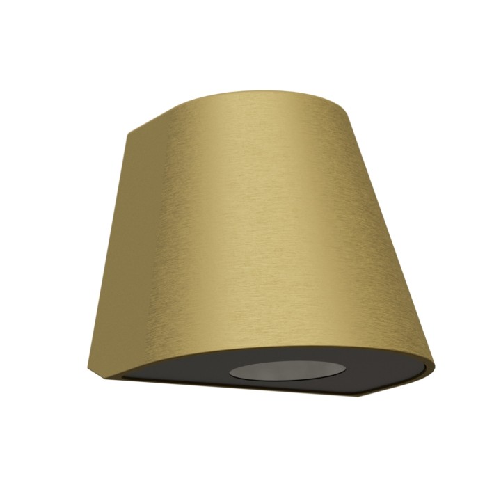 Aplique exterior latón 19º 2700K IP65 - Orbe Sulion