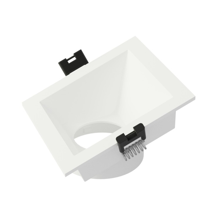 Reflector empotrable Arumfix aluminio blanco - Sulion