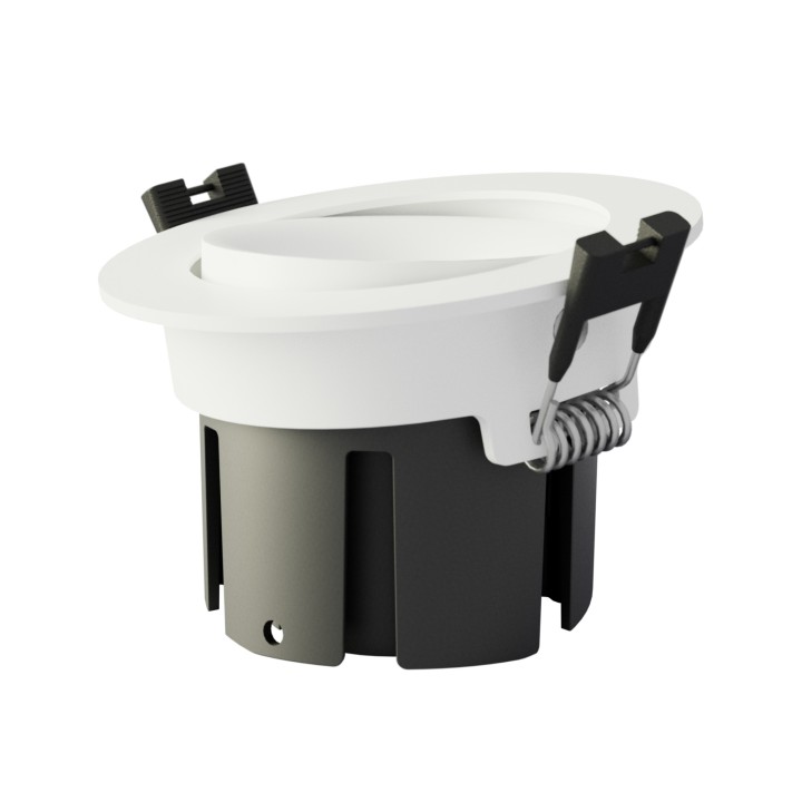 Reflector empotrable Arumfix aluminio blanco - Sulion
