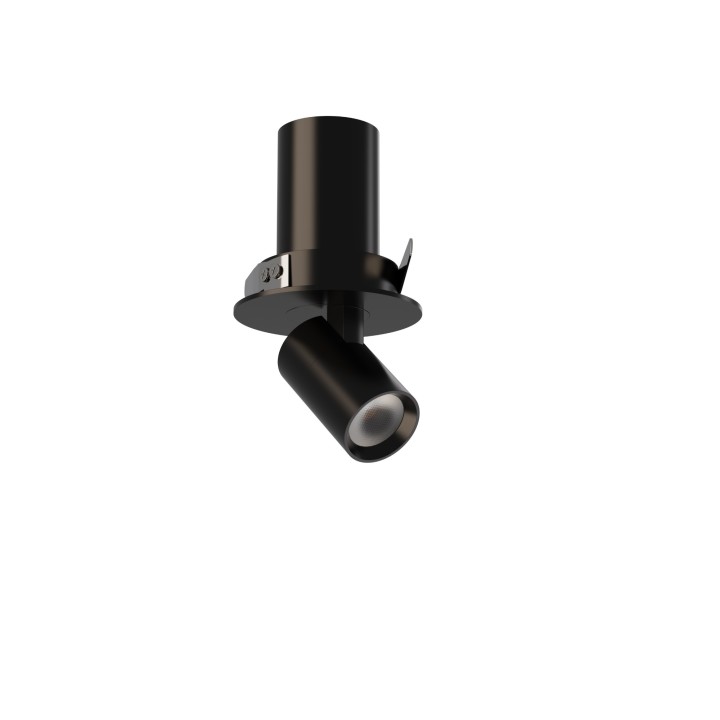 Proyector empotrable Axis aluminio negro 3 W - Sulion