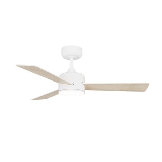 Ventilador de techo BALOO EVO S blanco y palas reversibles - Sulion