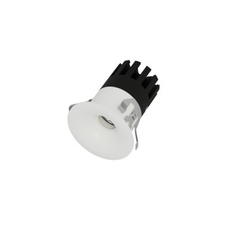 Foco empotrable Dotfix Elite aluminio blanco 3W - Sulion