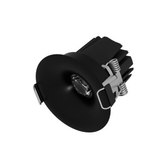 Foco empotrable Dotfix Elite aluminio negro 7W - Sulion