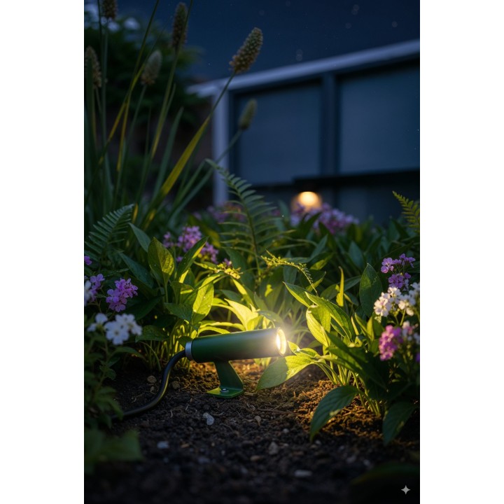 Proyector de jardín mate 2W 2700K IP67 - Thin Elite Sulion
