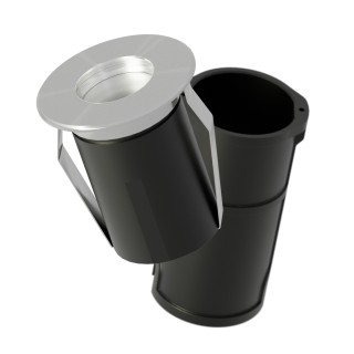 Empotrable exterior acero 6W 2700K IP67 - Cobsoil Elite Sulion