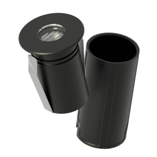 Empotrable exterior negro 2.5W 2700K IP67 - Cobsoil Elite Sulion