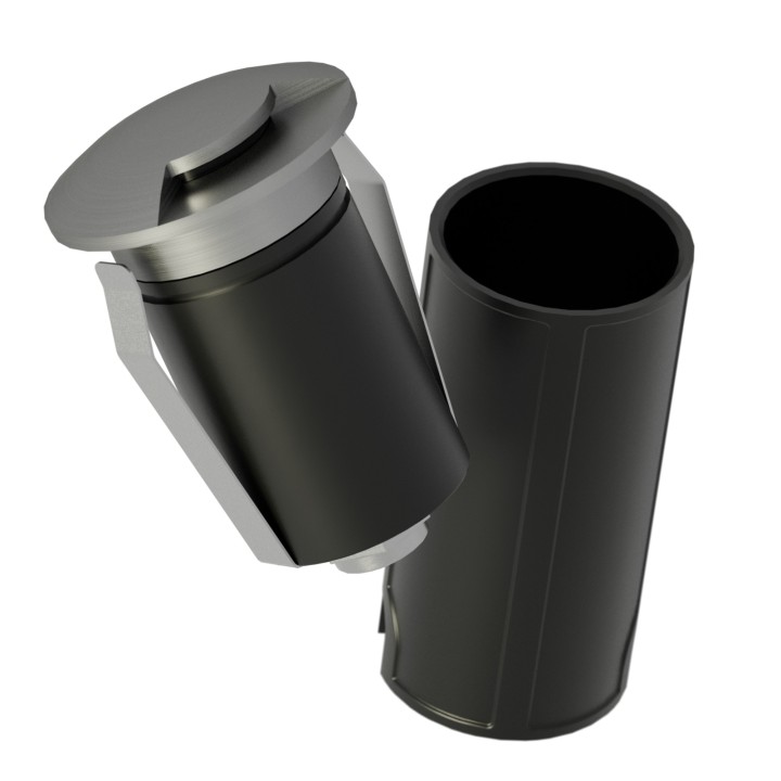 Empotrable exterior acero 2.5W 2700K IP67 - Cobsoil Elite Sulion