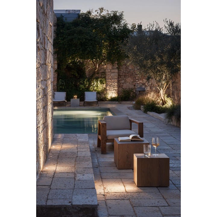 Empotrable exterior acero 2.5W 2700K IP67 - Cobsoil Elite Sulion