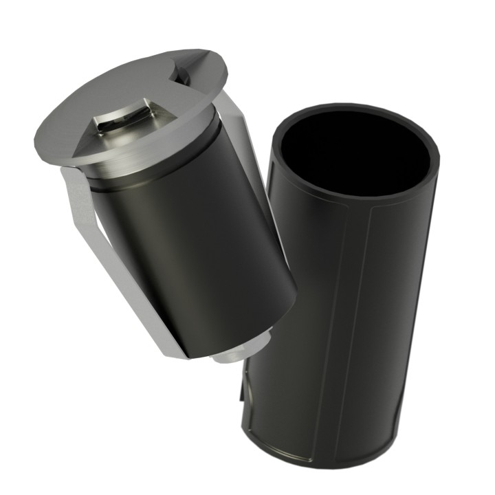 Empotrable exterior acero 2.5W 2700K IP67 - Cobsoil Elite Sulion