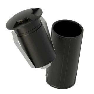Empotrable exterior negro 2.5W 2700K IP67 - Cobsoil Elite Sulion