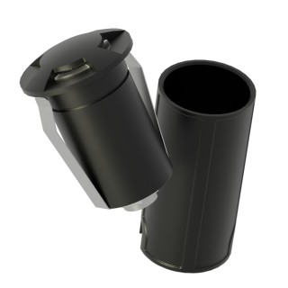 Empotrable exterior negro 2.5W 2700K IP67 - Cobsoil Elite Sulion