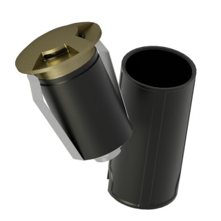 Empotrable exterior latón 2.5W 2700K IP67 - Cobsoil Elite Sulion
