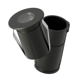 Empotrable exterior negro 6W 2700K IP67 - Cobsoil Elite Sulion