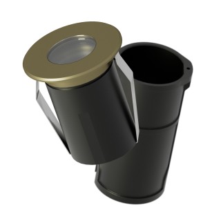 Empotrable exterior latón 6W 2700K IP67 - Cobsoil Elite Sulion