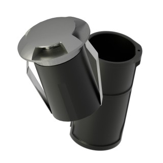 Empotrable exterior acero 6W 2700K IP67 - Cobsoil Elite Sulion