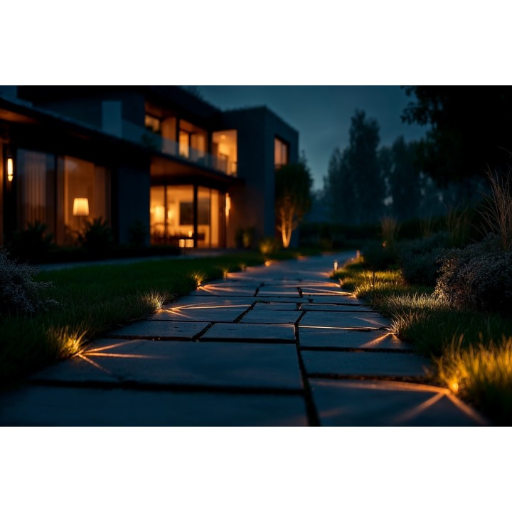 Empotrable exterior negro 6W 2700K IP67 - Cobsoil Elite Sulion